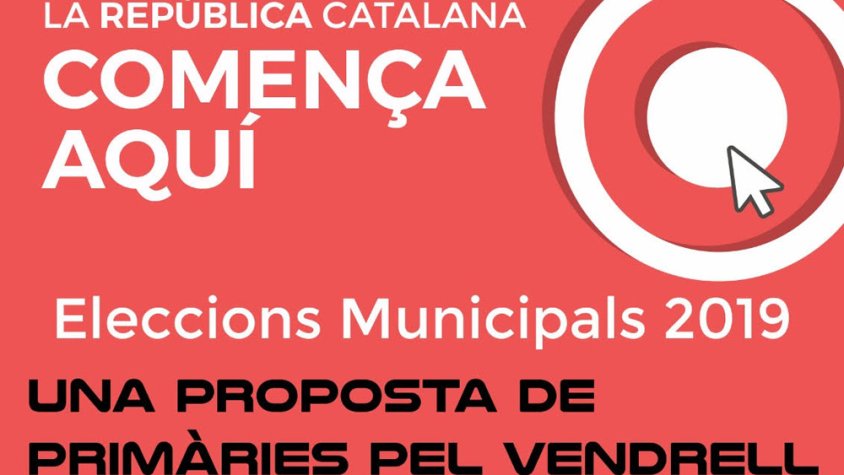 Dimecres, primàries al Vendrell
