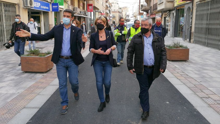 Finalitzen les obres a la carretera del Doctor Robert i c/ Prat de la Riba