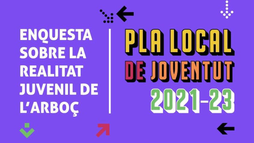 L’Ajuntament de l’Arboç impulsa una enquesta entre els joves per crear el nou Pla local de Joventut 21-23.