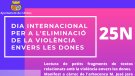 L'Ajuntament de l'Arboç commemorarà el Dia Mundial contra la violència vers les dones en format virtual