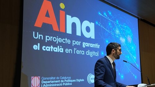 Neix 'AINA', el projecte del Govern per garantir el català en l'era digital