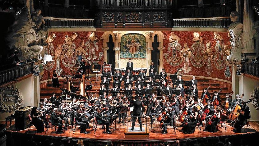 Signatura del conveni de col·laboració entre Fundació “la Caixa” i CaixaBank i la Fundació Pau Casals per al desenvolupament del nou projecte “Teixint músiques”