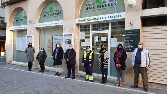 El Consell Comarcal del Baix Penedès ha realitzat la contractació de 6 persones aquest mes de desembre en el marc d’un nou Pla d’Ocupació comarcal