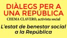 L’activista social Chema Clavero, serà al Vendrell, el dia 29 de novembre, dijous, on parlarà de “L’estat del benestar social a la República”.