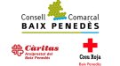 El Consell Comarcal del Baix Penedès dona material de protecció per a la Covid-19 a Càritas i la Creu Roja del Baix Penedès