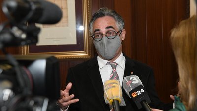 Conseller Tremosa: "Ampliarem de 10 a 15 milions d'euros la línia d'ajuts per als comerços obligats a tancar fins al 24 de gener"