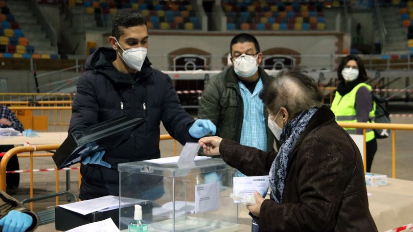 La Tàrraco Arena Plaça, el recinte electoral més gran de la demarcació.