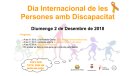 L’Arboç commemora aquest proper diumenge 2 de desembre el Dia Internacional de les Persones amb Discapacitat