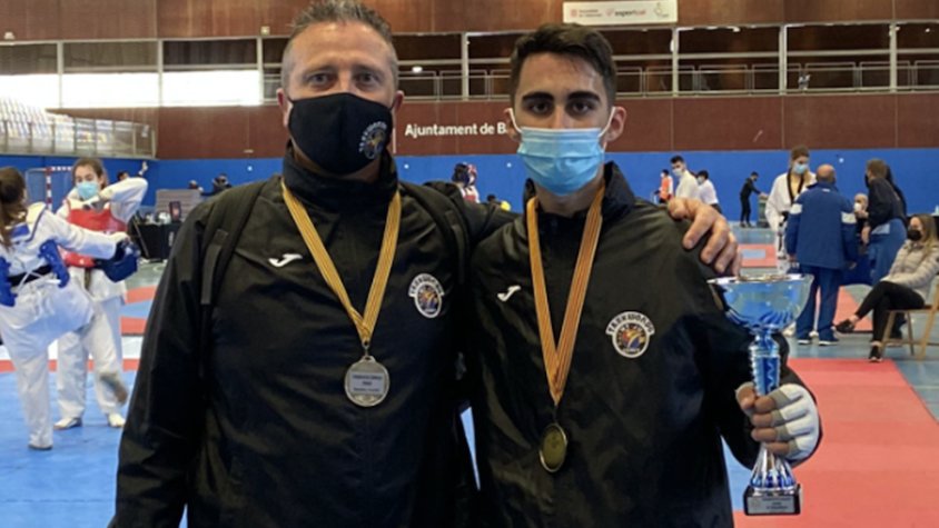 David Lorente aconsegueix el Campionat de Catalunya Sènior de Taekwondo per tercera vegada consecutiva