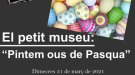 Activitats del Museu Deu per Setmana Santa