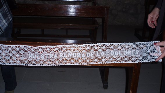 El Museu de Puntes al Coixí de l’Arboç reobre per Setmana Santa i exposarà el sudari original de la Mare de Déu dels Dolors de 1901