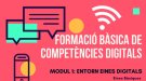 El Pla Educatiu d’Entorn organitza sessions de formació bàsica en competències digitals