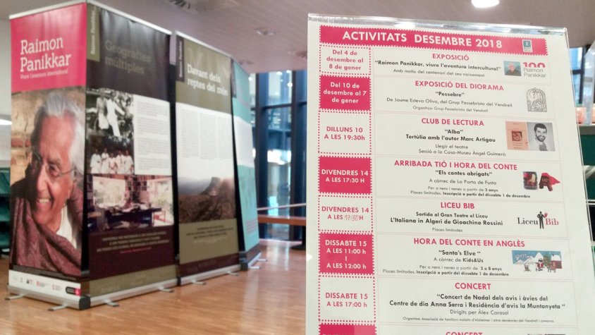 Programa d’activitats per aquest desembre