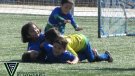 Exhibició de futbol dels més petits de l'EFB El Vendrell