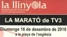 Activitats previstes amb motiu de LA MARATÓ de TV3