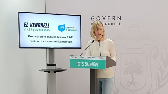La preinscripció a les escoles bressol municipals per al curs 2021-2022 serà telemàtica