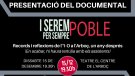 I serem, per sempre, POBLE”, el documental que reflexiona sobre l’1O a l’Arboç un any després