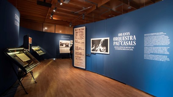 Jornada de Portes Obertes i visites guiades a l’exposició temporal “100 anys de l’Orquestra Pau Casals. Excel·lència musical i compromís social”