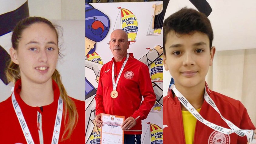 Tres bronzes per als olímpics del Vendrell al Campionat d’Europa de Taekwondo