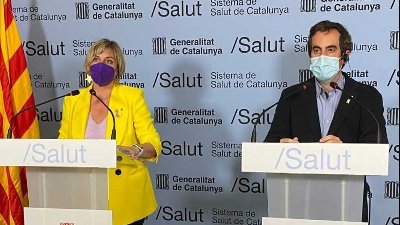 Consellera Vergés: "Ens queda molt poc per superar aquesta pandèmia i ara estic segura que no defallirem"