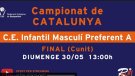 Cunit, seu de Campionats de Catalunya Preferents de bàsquet
