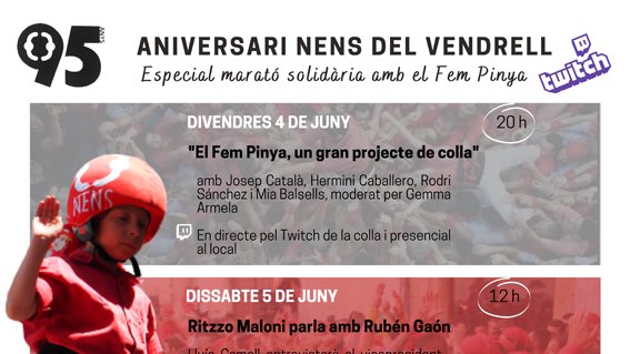 95è aniversari dels Nens del Vendrell 