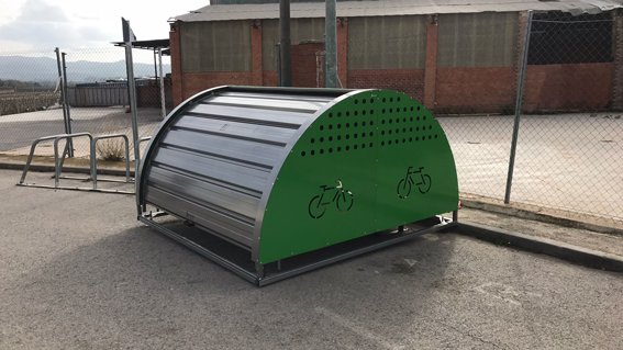 Bicibox, un servei de pàrquing segur per a bicicletes a l'Arboç