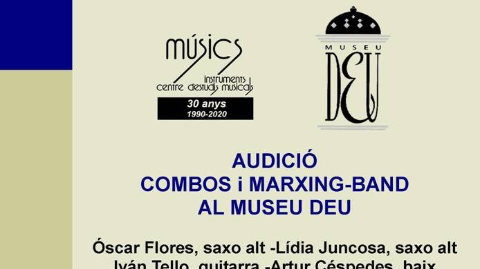 Arriba l'audició de Combos i Margin-Band al Museu Deu del Vendrell