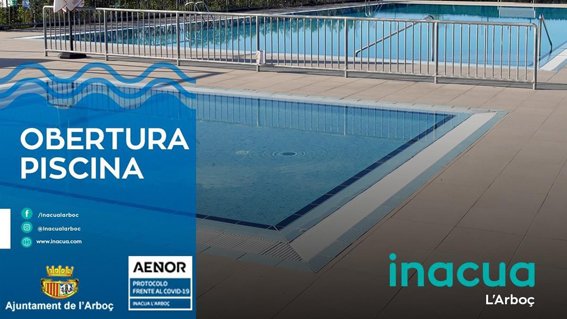 El dissabte 26 de juny obrirà la piscina municipal d'estiu de l’Arboç