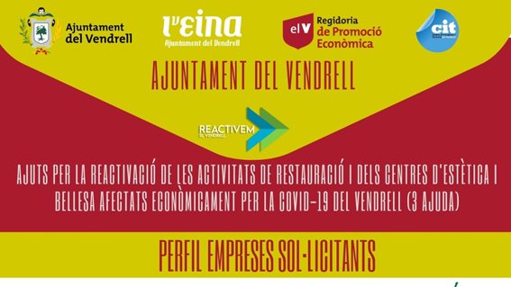 S’atorguen 60.600 euros en la línia d’ajuts directes a bars, restaurants i centres d’estètica
