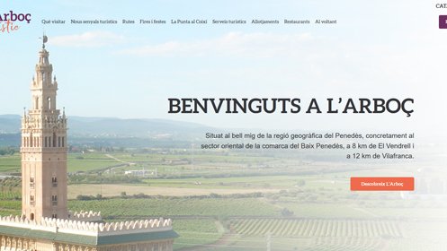 L’Arboç estrena nova web turística per promocionar tots els atractius turístics de la vila