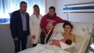 Lena Castelló Duque del Montmell, primer nadó tarragoní