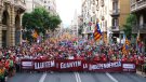 L'independentisme torna al carrer per la Diada amb una manifestació de 400.000 persones
