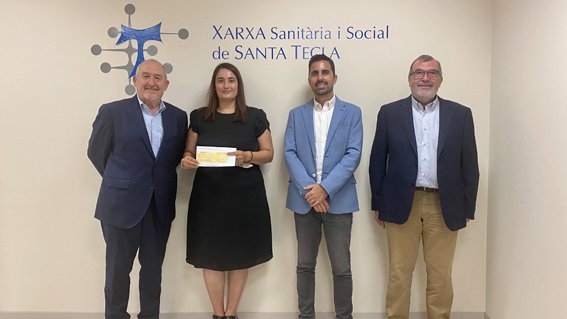 L’ICAT renova la col·laboració amb La Muntanyeta, fundació dedicada al suport a les persones amb paràlisi cerebral