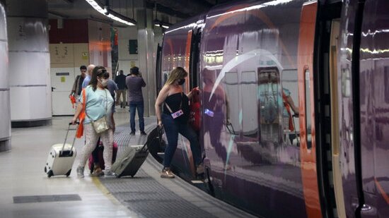 Rècord de 213.607 viatgers a Renfe durant el cap de setmana, la millor xifra des de l’inici de la pandèmia