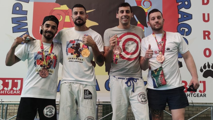 Ivan Castillo, aconsegueix l’or a la Copa d’Aragó pensant en l’Europeu de Jiu-jitsu