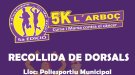 L'Arboç espera 300 esportistes participants a la 5ena Cursa i Caminada 5k contra el càncer aquest diumenge a la vila