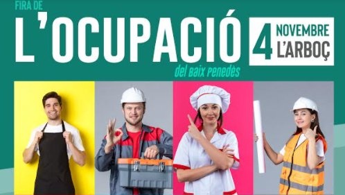 L'Arboç celebrarà la Fira de l'Ocupació Juvenil del Baix Penedès el proper 4 de novembre
