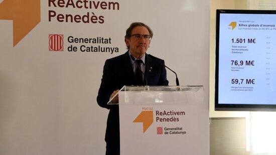 Giró evita concretar pressupost i calendari per l'ampliació de l'Hospital del Vendrell