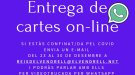 Entrega de cartes on-line per als nens i nenes que estiguin confinats