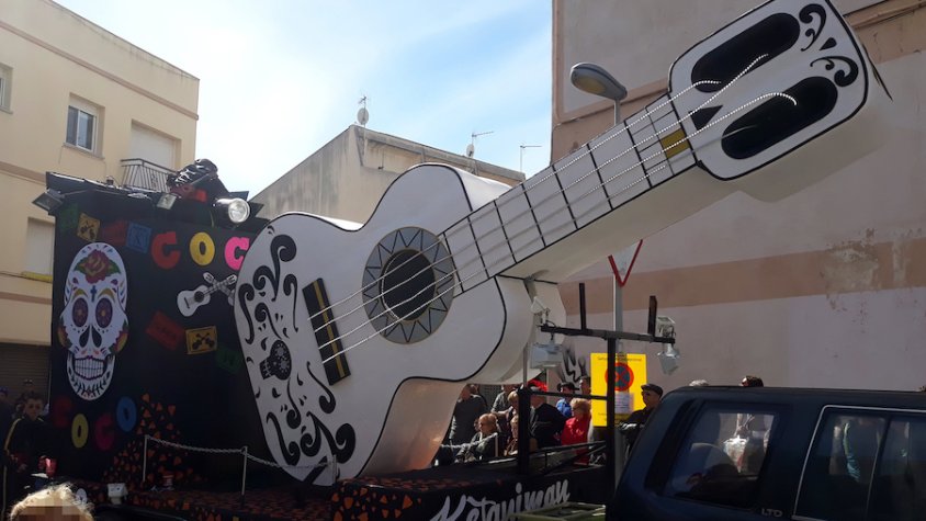 Tot preparat a l'Arboç per clebrar la rua de carnaval