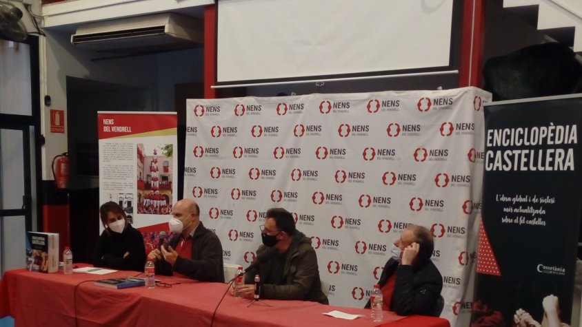  Presentació de l'Enciclopèdia Castellera i assaig solidari dels Nens del Vendrell