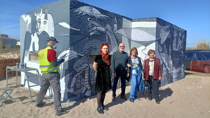 Una actuació al búnquer de les Madrigueres recorda la seva història en temps de guerra i com a espai de vida d’una família