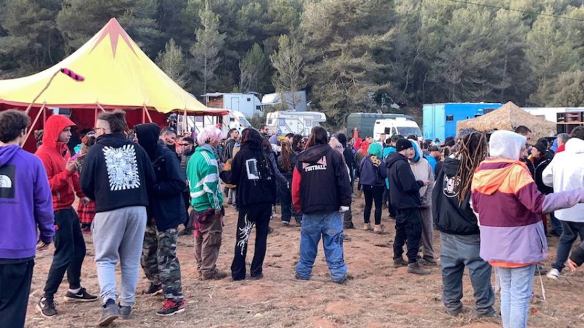 Una festa il·legal al Baix Penedès acaba amb una vintena de denuncies