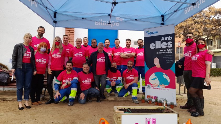 Aigües del vendrell “es planta per elles”