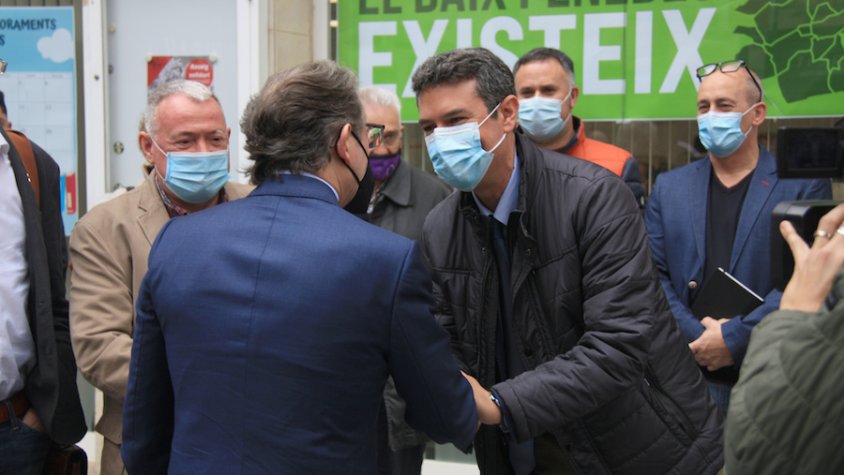 Giró referma que aquest 2022 encaminarà l'estudi previ a l'ampliació de l'Hospital del Vendrell