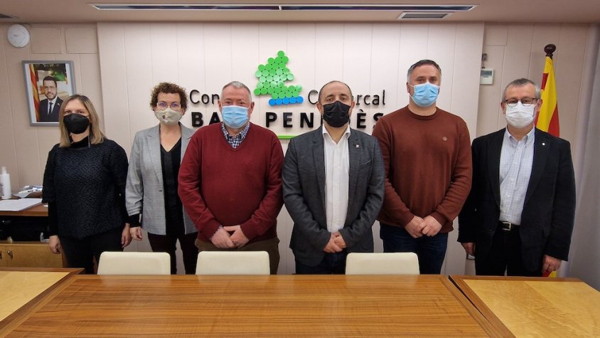 El Consell Comarcal del Baix Penedès es reuneix amb Fabián Mohedano per millorar i adequar la Formació Professional a la comarca