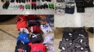 La Guàrdia Civil intervé 400 peces de roba falsificades i 3 planxes adhesives als voltants de l'Estació de Sant Vicenç de Calders a Comarruga