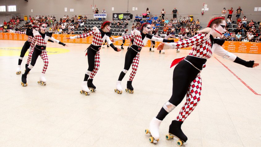 El Vendrell acull la Final Nacional de patintage d'equips i xous