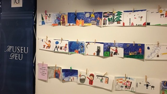 El Museu Deu acull més de 450 dibuixos d’alumnes d’escoles del Vendrell en l’exposició “I tu, què pintes?”